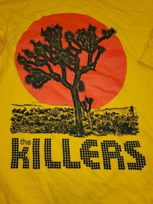 The Killers Imploding Mirage Gold Joshua Tree Tour T-Shirt BL1072