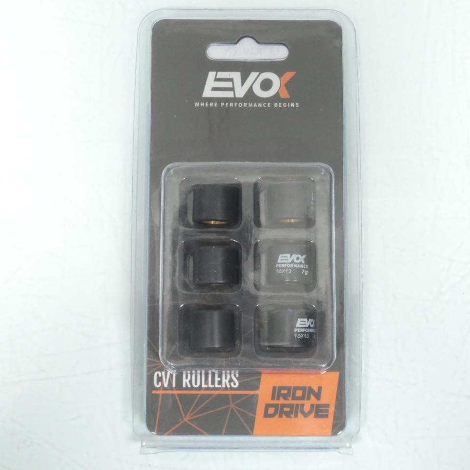 Galet rouleau EVOK 16x13mm pour optimiser l'accélération du Peugeot TKR 50