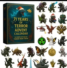 2025 Advent Calendar 71 Years of Terror 2D Acrylic Best Christmas Countdown USA