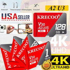 Micro SD Card Ultra Memory Card 64GB 128GB 256GB 512GB 1TB Lot U3 4K High SPEED