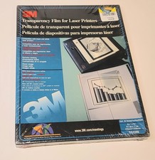 Vintage SEALED 1990's 3M Transparency Film for Laser Printers CG 3300