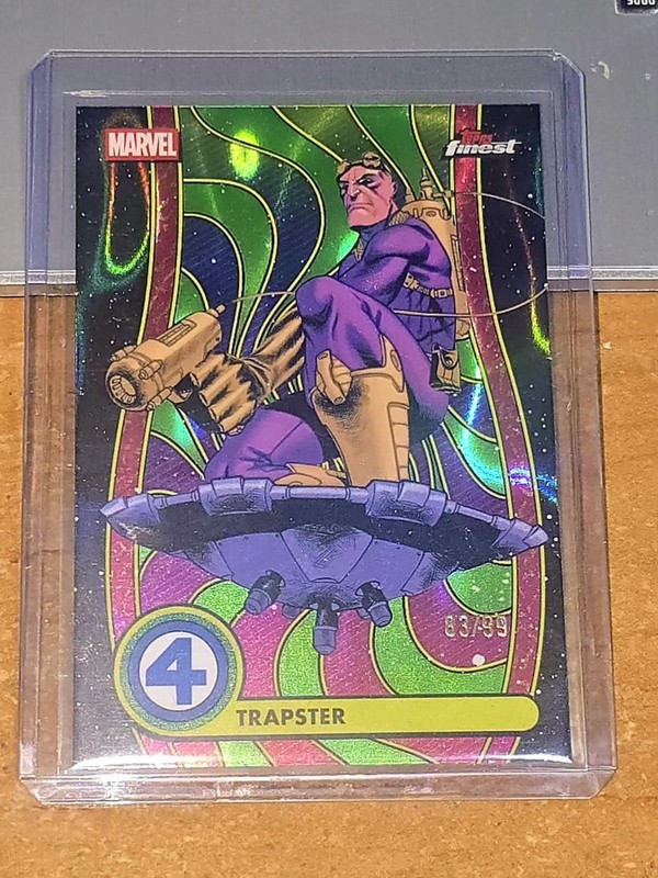 2026 Finest Fantastic Four Black out Green lava 83/99 Trapster