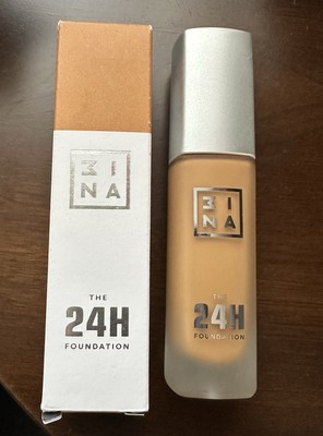 3INA The 24H Foundation 651, 30 ml/1.01Fl.oz. Made In Italy , Matte New In Box