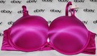 NEW Victoria's Secret Bombshell Plunge Bra Berry Satin 38C & Cheeky Set Large VS — photo 2