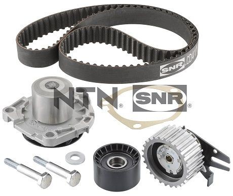 KDP453.250 SNR Water Pump + Timing Belt Kit for Alfa Romeo, Cadillac, Fiat, Jeep