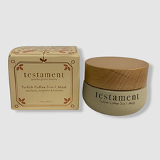  68 Testament Beauty Turkish Coffee 3-In-1 Mask  1.7 Oz.