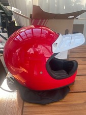 AGV LEGENDS X101 DOT HELMET, RED, SIZE L