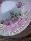 *RARE ANTIQUE NIPPON PLATES* Hand Painted, 24k gold Nippon Floral Porcelain (2) — photo 3