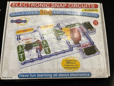 Elenco Electronic Snap Circuits - Over 300 Exciting Projects (Model: SC-300)