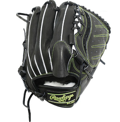 Rawlings GH5HRA140-B 11.5'' RH Pitcher Glove Hardball Girls Junior Black 2025
