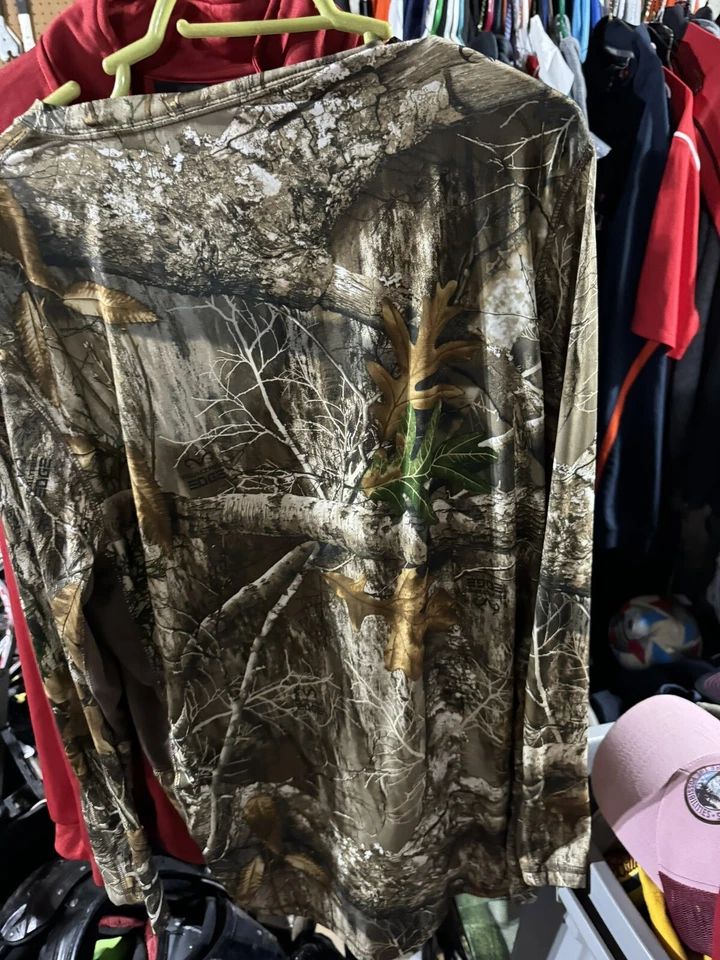 Under Armour Realtree Edge Camiseta Clásica Manga Larga Camiseta Camuflada XLarge Foto 2 de 4