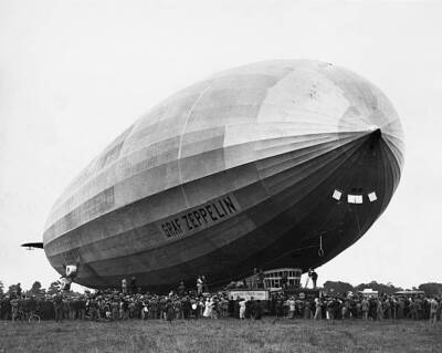 Graf Zeppelin Aviation History Old Photo