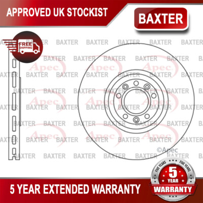 Fits Peugeot RCZ 2010-2015 1.6 2.0 HDi Baxter Front Brake Disc #2 4249F9