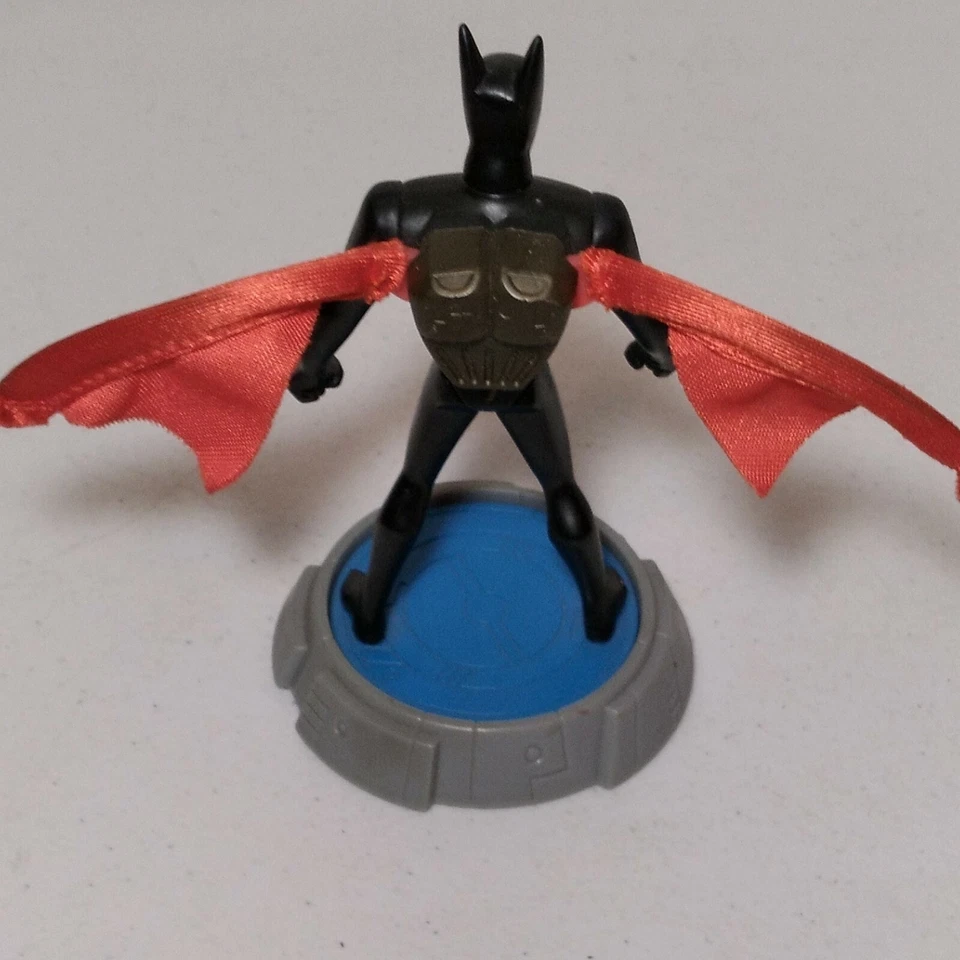 Burger King 2000 #7 Batman Beyond 6" Ala de Acción Base Giratoria Capa Roja Usado en Excelente Condición Foto 4 de 4