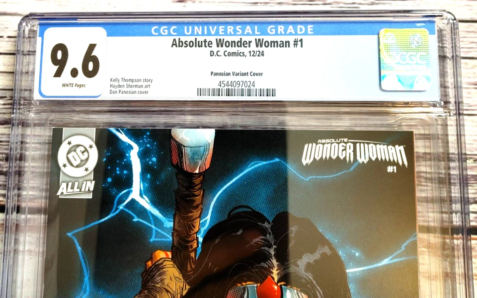 Absolute Wonder Woman #1 (Origin Story) Cover F 1:25 Dan Panosian CGC Grade 9.6 - Image 4 of 4