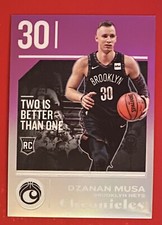 2018-19 Panini Chronicles Rookies Pink /75 Dzanan Musa RC #519 Brooklyn Nets