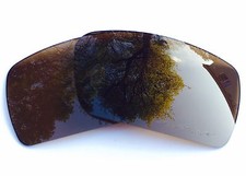ETCHED POLARIZED AMBER BROWN REPLACEMENT LENSES FOR OAKLEY GASCAN S SMALL 