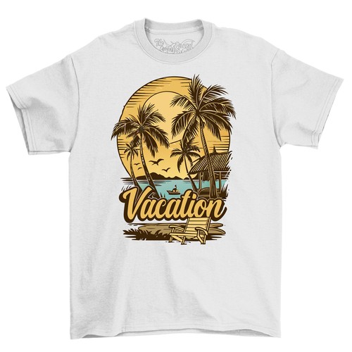 Camiseta Beach Bum "Verano_13" - ¡Siente la sensación de verano! 100 % algodón, estampado divertido - Imagen 5 de 46