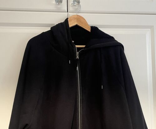 John Varvatos Fleece Lined HD Knit Black Hoodie - 2X - NWT - Picture 6 of 24