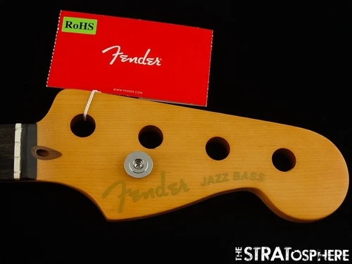 Fender American Ultra II Jazz BASS NECK, USA Guitar Modern D Ebony