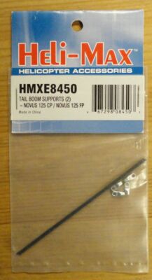 Heli Max Novus 125 CP / FP Helicopter Tail Boom Suppoerts (2pcs) HMXE8450