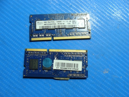 HP 15-n047cl SK Hynix Kingston 2Gb 4Gb Mamory HP16D3LS1KBG/4G HMT325S6CFR8A-PB - Picture 2 of 2