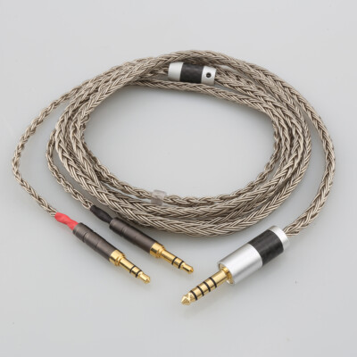 16Core Headphone Cable For 2x3.5mm Hifiman Ananda sundara HE1000se HE6se he400