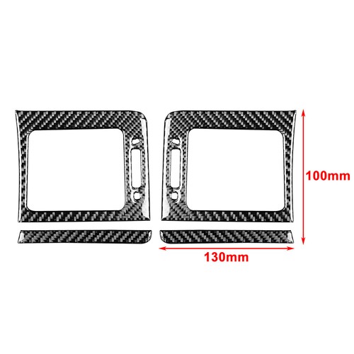 Cubierta de salida de ventilación de aire lateral con aspecto de carbono para Subaru WRX STi 15-21 - Imagen 10 de 11