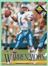 1994 Proline Classic Live Football Warren Moon #195 Houston Oilers👍