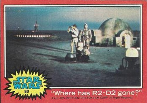 1977 Star Wars TOPPS Trading Cards Red Series 2- Your Choice 66/11- U Pick - 第 18/80 張圖片