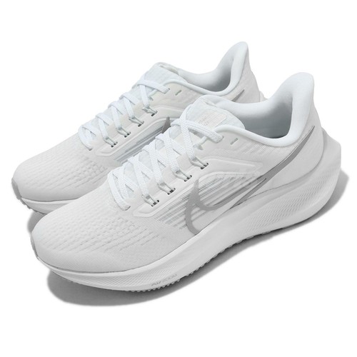 Nike Wmns Air Zoom Pegasus 39 White Silver Women Running Shoe Sneaker  DH4072-100 | eBay