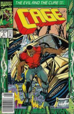 Cage #5 Newsstand Cover (1992-1993) Marvel Comics