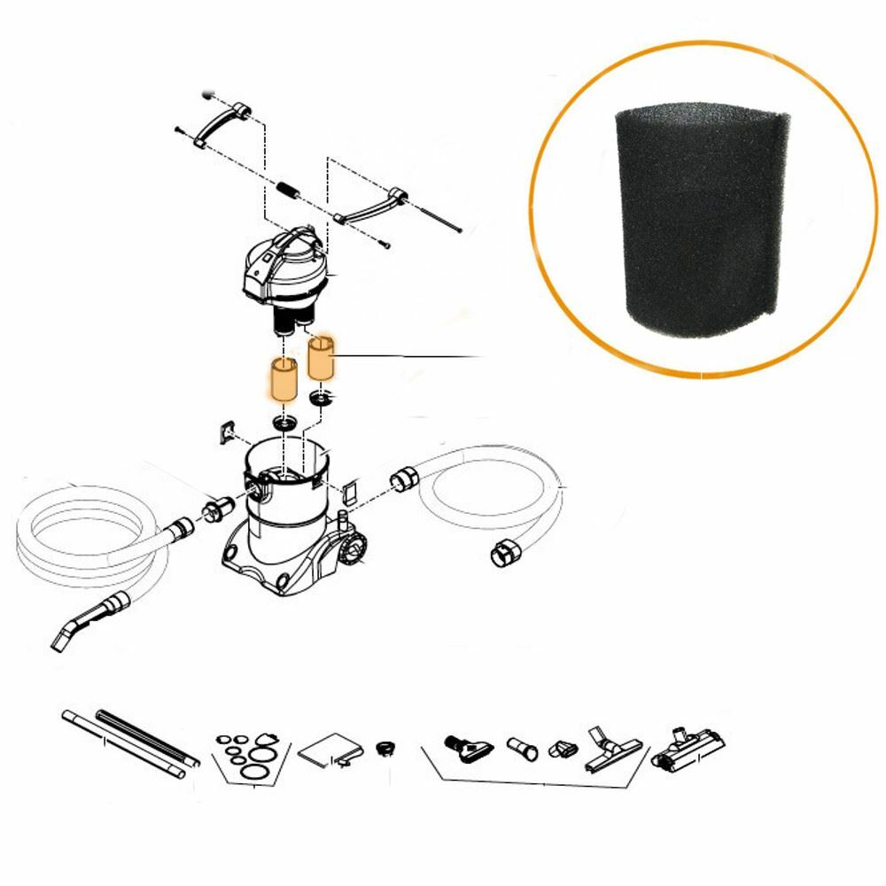 GENUINE REPLACEMENT FOAM SLEEVE OASE PONDOVAC 3 4 POND VACUUM FILTER