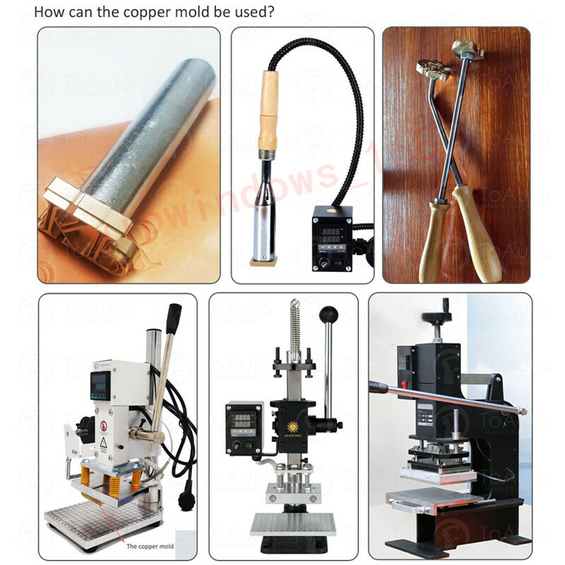 Customized Brass Mold Cold Pressing Copper Symbol DIY Stamping ...