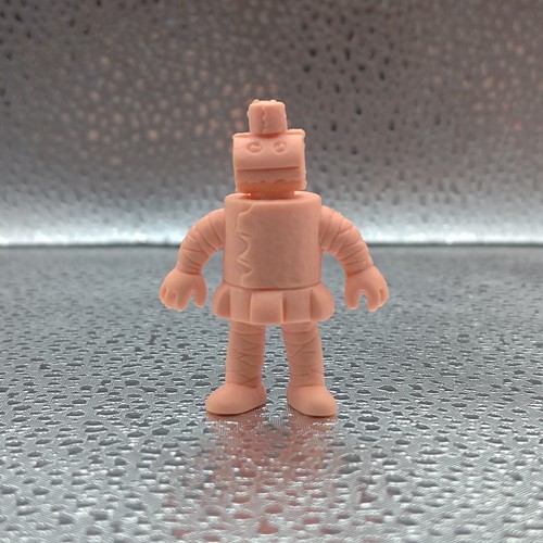 M.U.S.C.L.E Figure Kinnikuman #087 Toilet Paper Mummy Pale Orange Kinkeshi 1980s