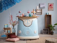 Bartresen Cabo Mit Weinregal Hausbar Party Tresen Theke Vintage Design BarmöBel