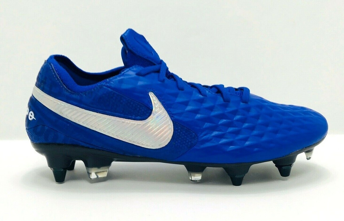 Nike Tiempo Legend 8 Elite SG Pro ACC Soccer Cleats Mens 7 Blue W