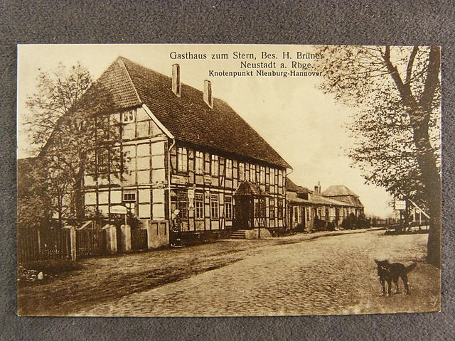 Neustadt Rubenberge Gasthaus Zum Stern Knotenpunkt Nienburg Hannover Ak 69 Ebay
