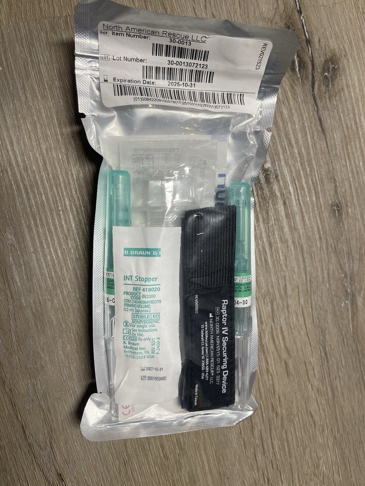 NAR IV Saline Lock Kit | eBay