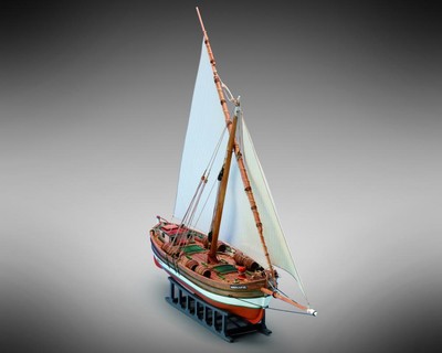 Bregante Skala 1:72 (Serie Mini Mamoli) Nave IN Holz Wooden Ship Kit Mamoli