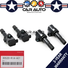 NEW OEM 4PCS 30520-R1A-A01 Ignition Coil Fit For 2012- 2023 Honda CR-V CIVIC IX