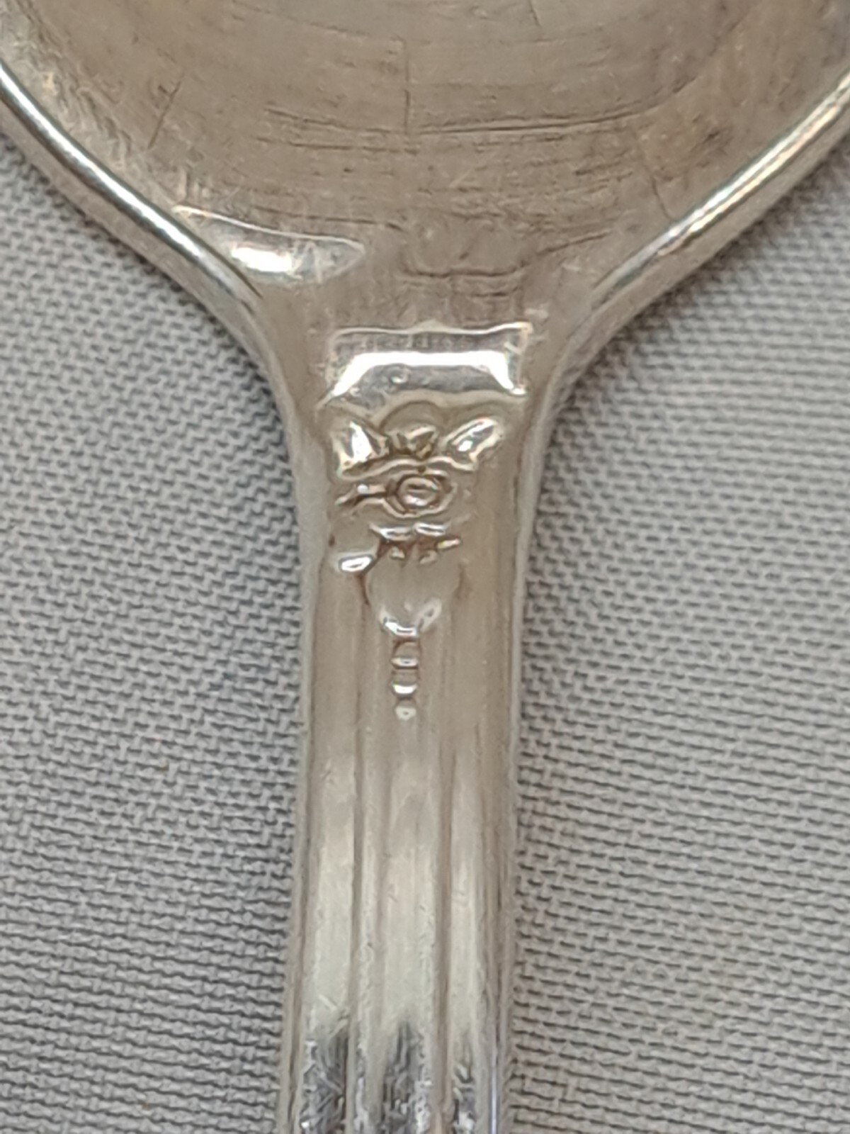 WM ROGERS MFG. IS. Siverplate Jubilee Pattern Master Butter Knife & Sugar Spoon