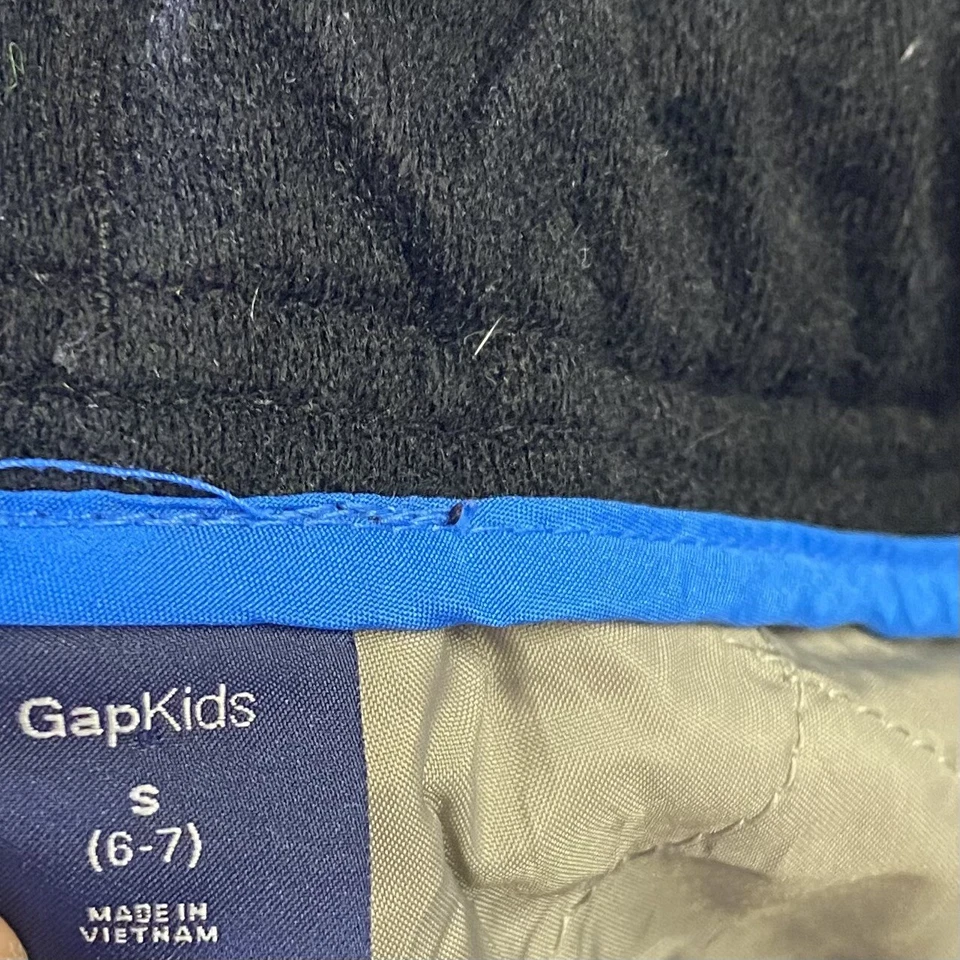 Pantalones de nieve GAP para niños talla pequeña 6/7 negros ropa exterior pantalones de nieve Foto 4 de 4