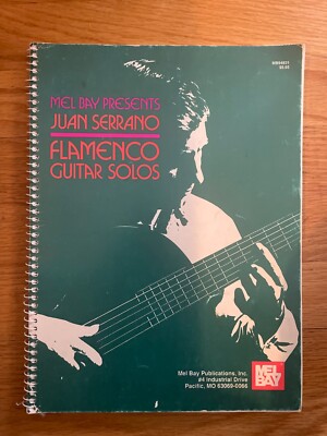 Juan Serrano Flamenco Guitar Solos Mel Bay - Book