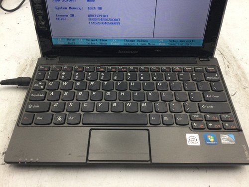 LENOVO IDEAPAD S10-3 - BOOTS TO BIOS - INTEL ATOM N455 - 1GB RAM - READ DESC -BB - Picture 3 of 7