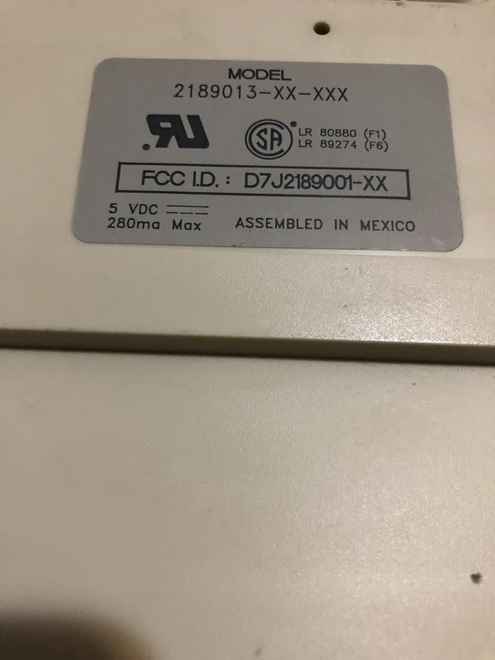 TECLADO GATEWAY 2000, 2189013-00-007 PS/2 2189013-XX-XXX Foto 4 de 4