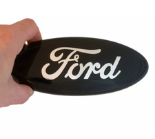 Ford Front Grille Or Tailgate Emblem 7 Black Logo Badge
