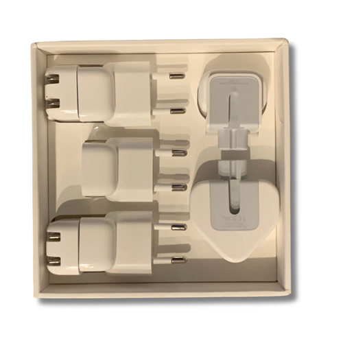 Apple MD837AM/A World International Travel Adapter Kit White Excellent Pre-Owned - Picture 3 of 4