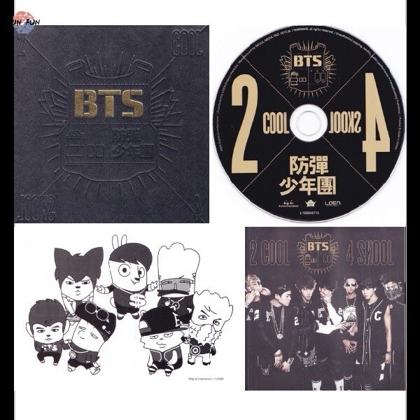 BTS 2 COOL 4 SKOOL COMPLETE ALBUM WITH PHOTOCARD | eBay