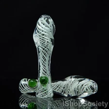 3½" Tornado Vortex Spiral One Hitter Tobacco Smoking Pipe One Hit - P496B